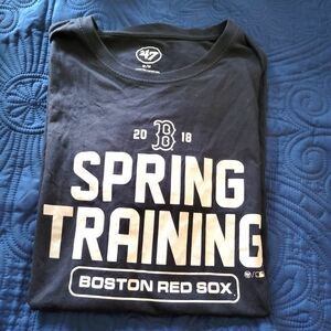 47 Brand Navy Boston Red Sox Spring Training Tee